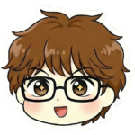 笑顔の顔スタンプ